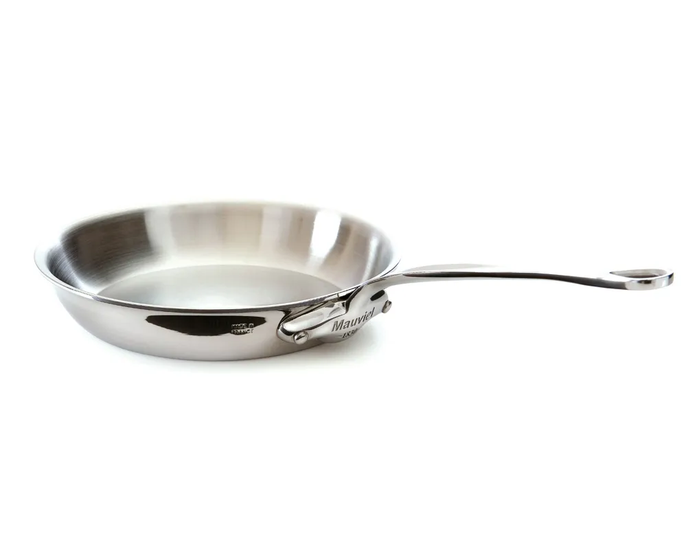 Mauviel Cook Style frying pan o26 cm Bright steel | Scandinavian Design | Frying pans & skillets | Silver-coloured