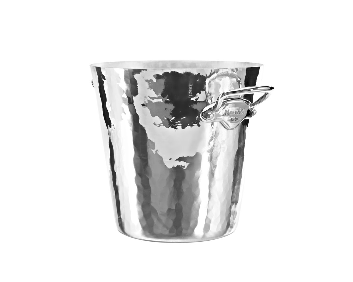 Mauviel Round Champagne cooler o20 cm Aluminum | Scandinavian Design | Wine & Champagne coolers | Silver-coloured