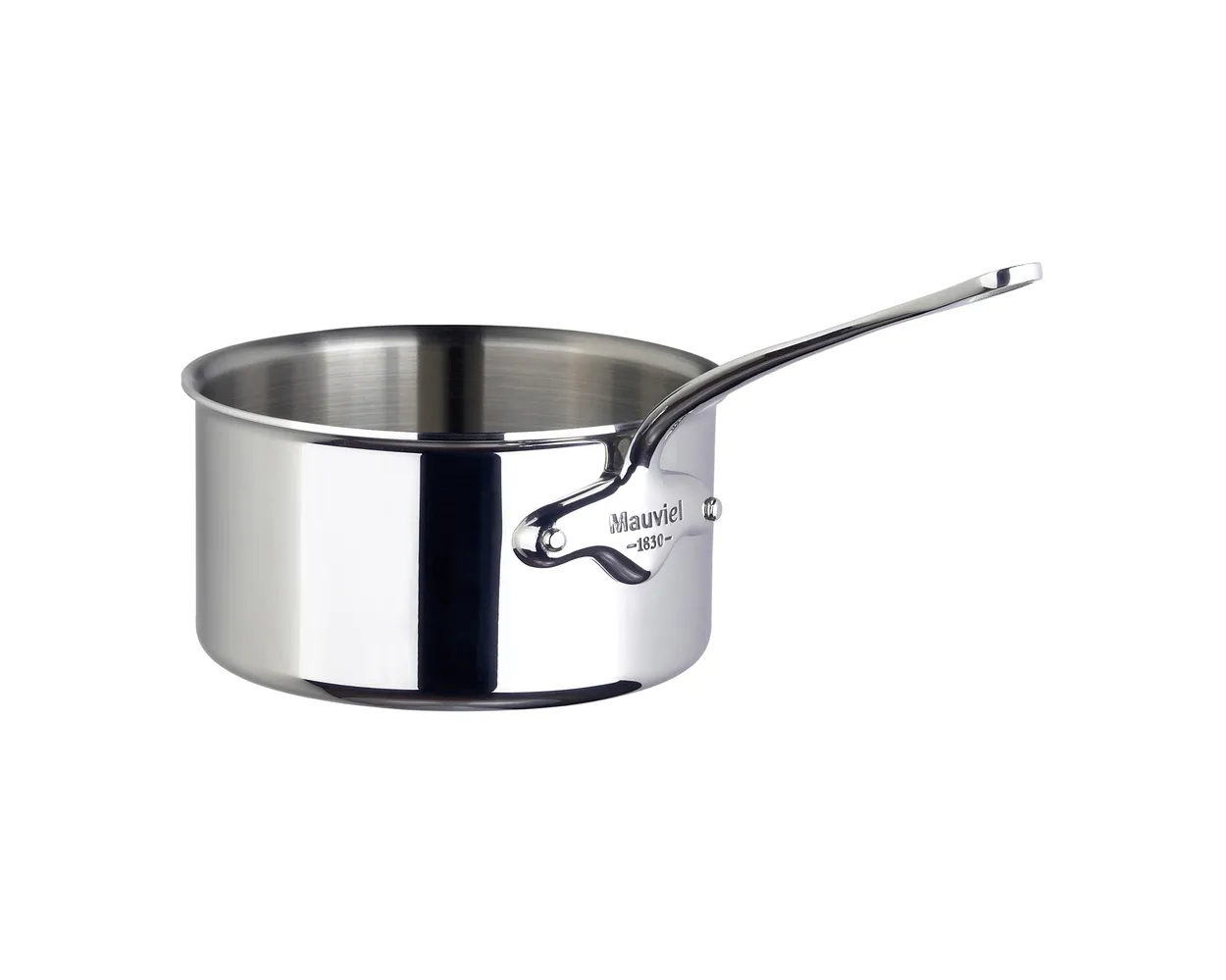 Mauviel Saucepan Cook Style 0.8 l Steel | Scandinavian Design | Saucepans | Silver-coloured