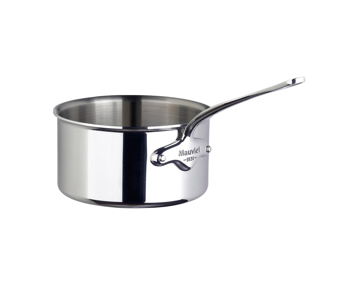 Mauviel Saucepan Cook Style 0.8 l Steel | Scandinavian Design | Saucepans | Silver-coloured