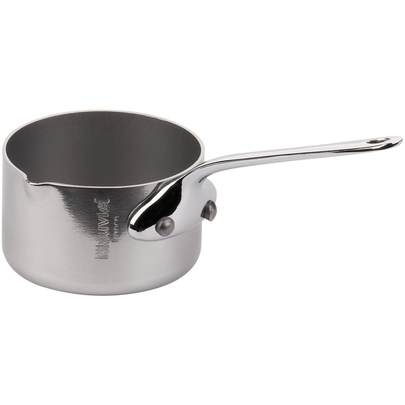 Mauviel Saucepan with Spout mini Cook Style 5 cl Steel