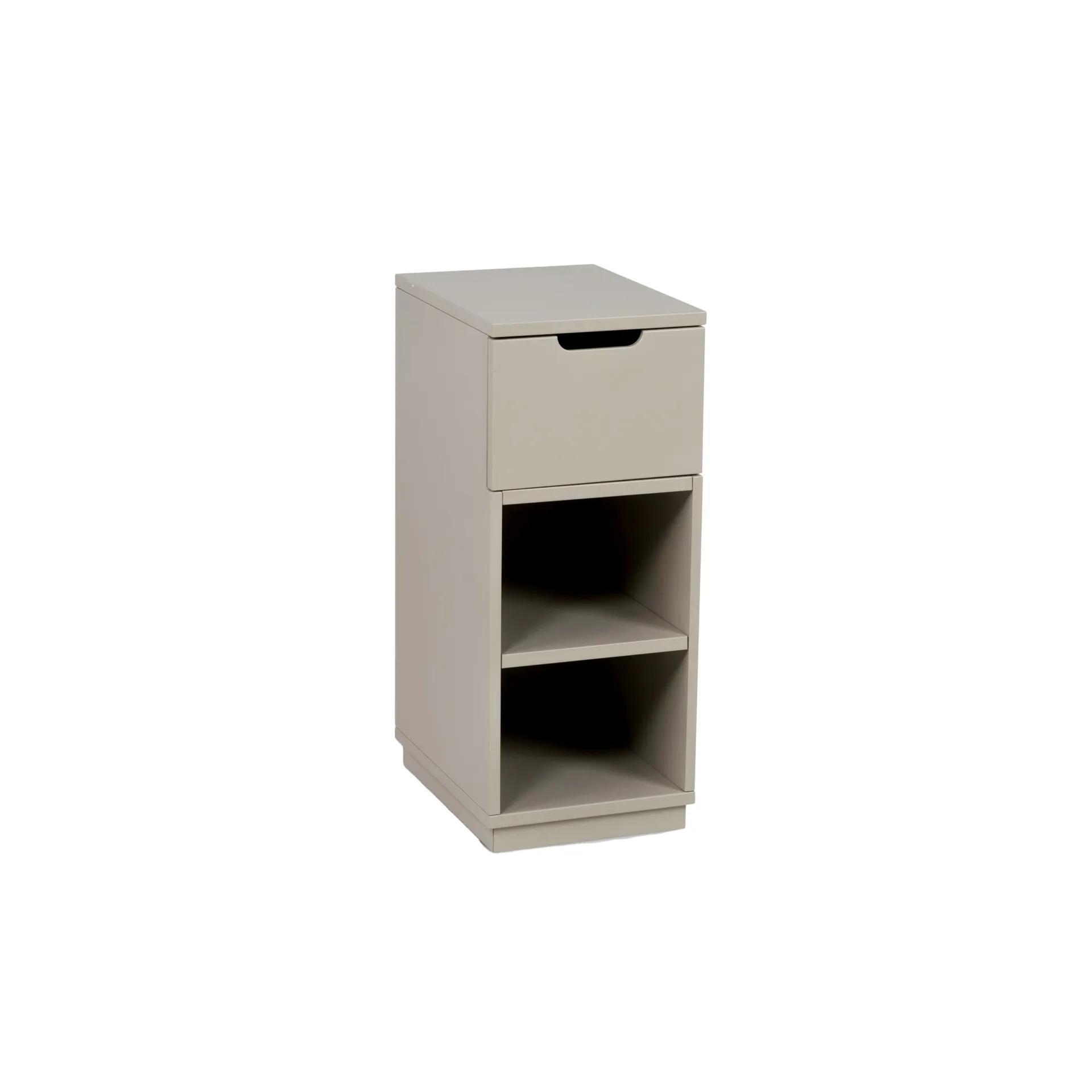 Aoko bedside table 72 cm 1 drawer, Beige Mavis