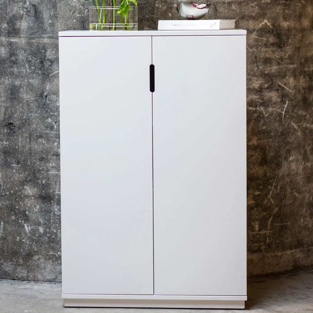 Aoko cabinet 120 cm, White lacquer Mavis