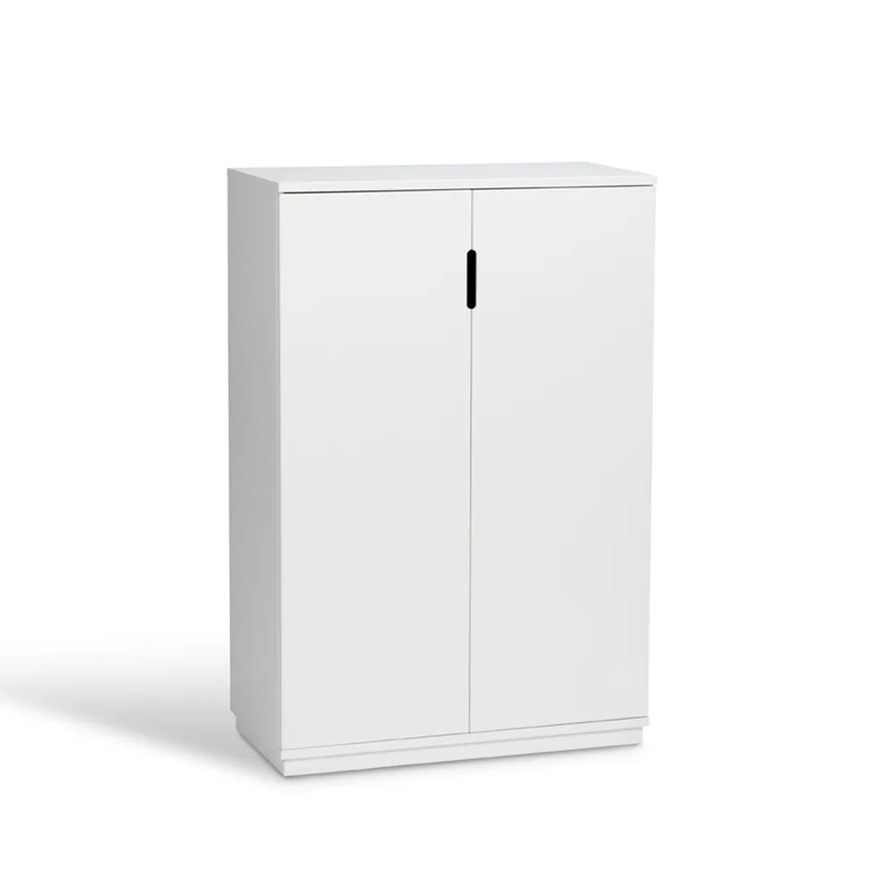 Aoko cabinet 120 cm, White lacquer Mavis