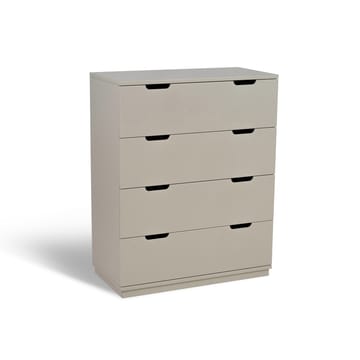 Aoko chest of 4 drawers - Beige - Mavis