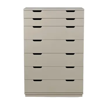 Aoko chest of 7 drawers - Beige - Mavis