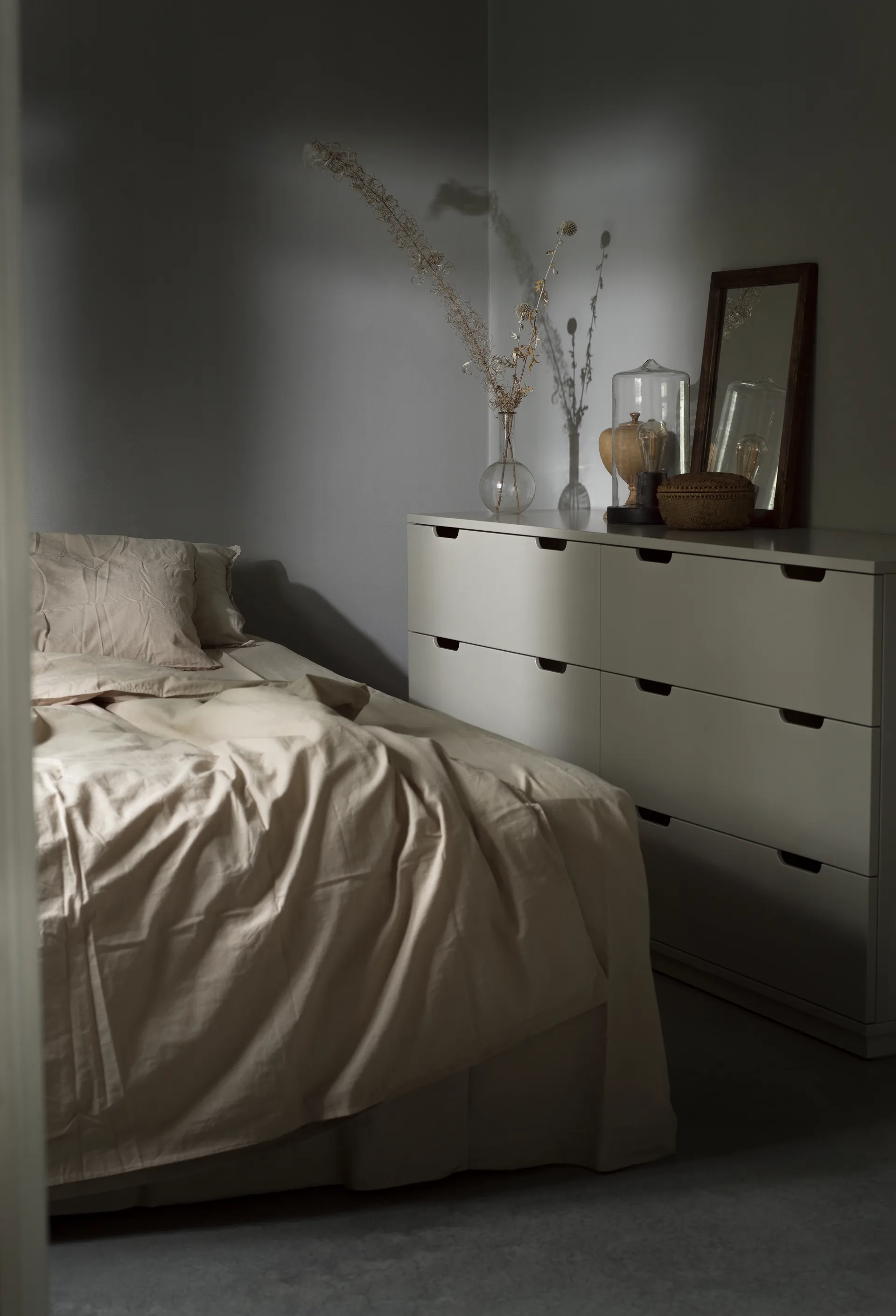 Aoko dresser double 6 drawers, Beige Mavis