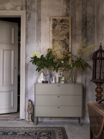 Deus chest of 3 drawers - Olive grey - Mavis