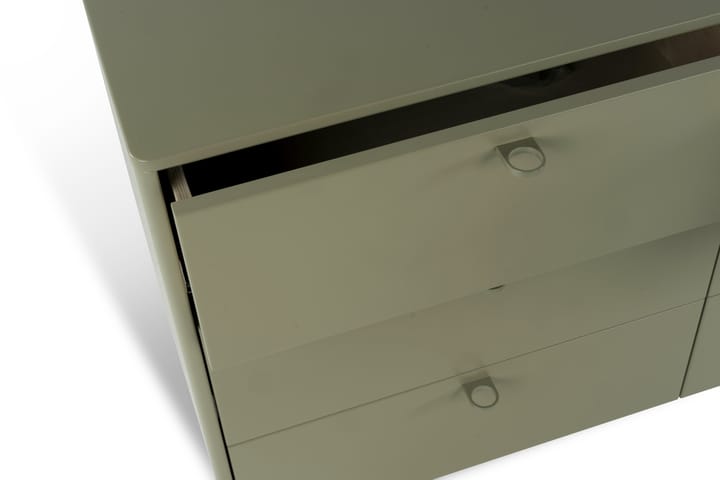 Deus chest of drawers 9 drawers, Olive grey Mavis