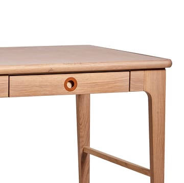 Höllviken desk - oak white pigmented - Mavis