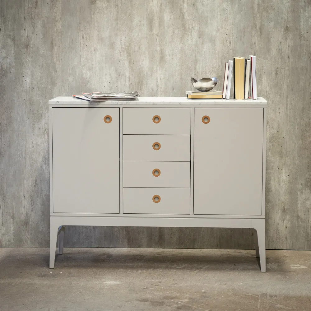 Höllviken sideboard, light gray Mavis
