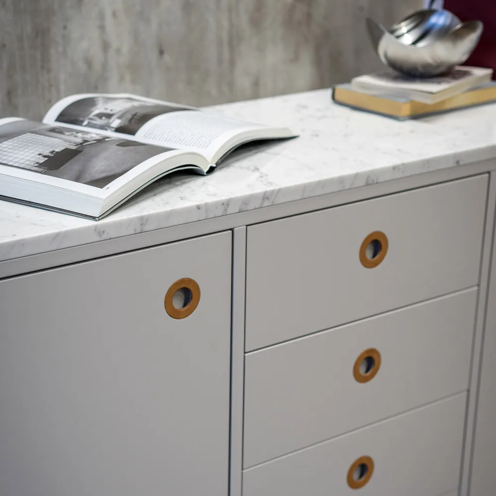 Höllviken sideboard, light gray Mavis