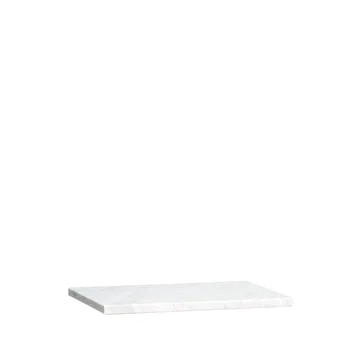 Höllviken top panel - marble white, bedside table - Mavis