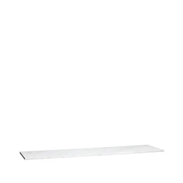 Höllviken top panel - white marble, for media bench - Mavis