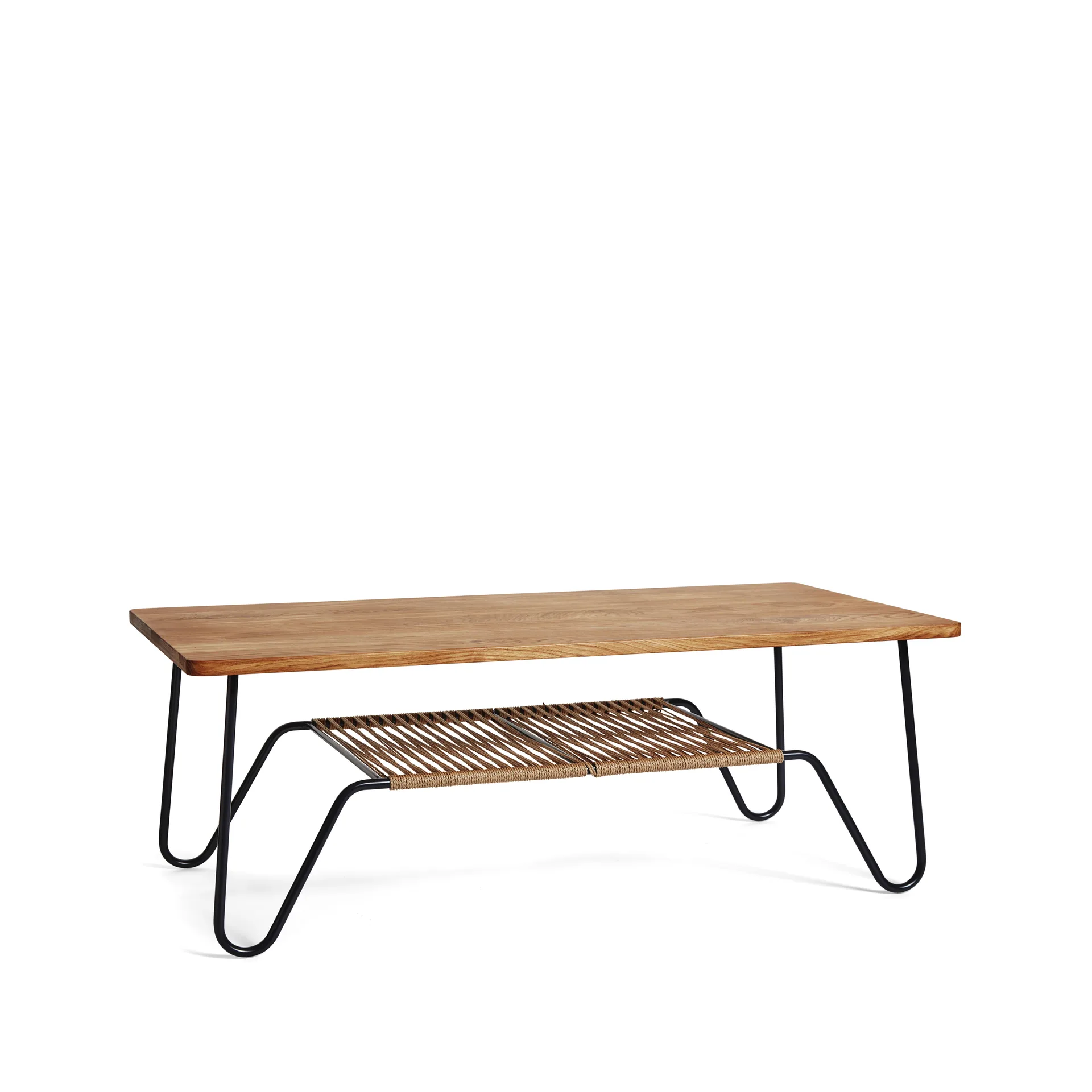 Marcel coffee table, oak oil rustic, 140x70 Mavis