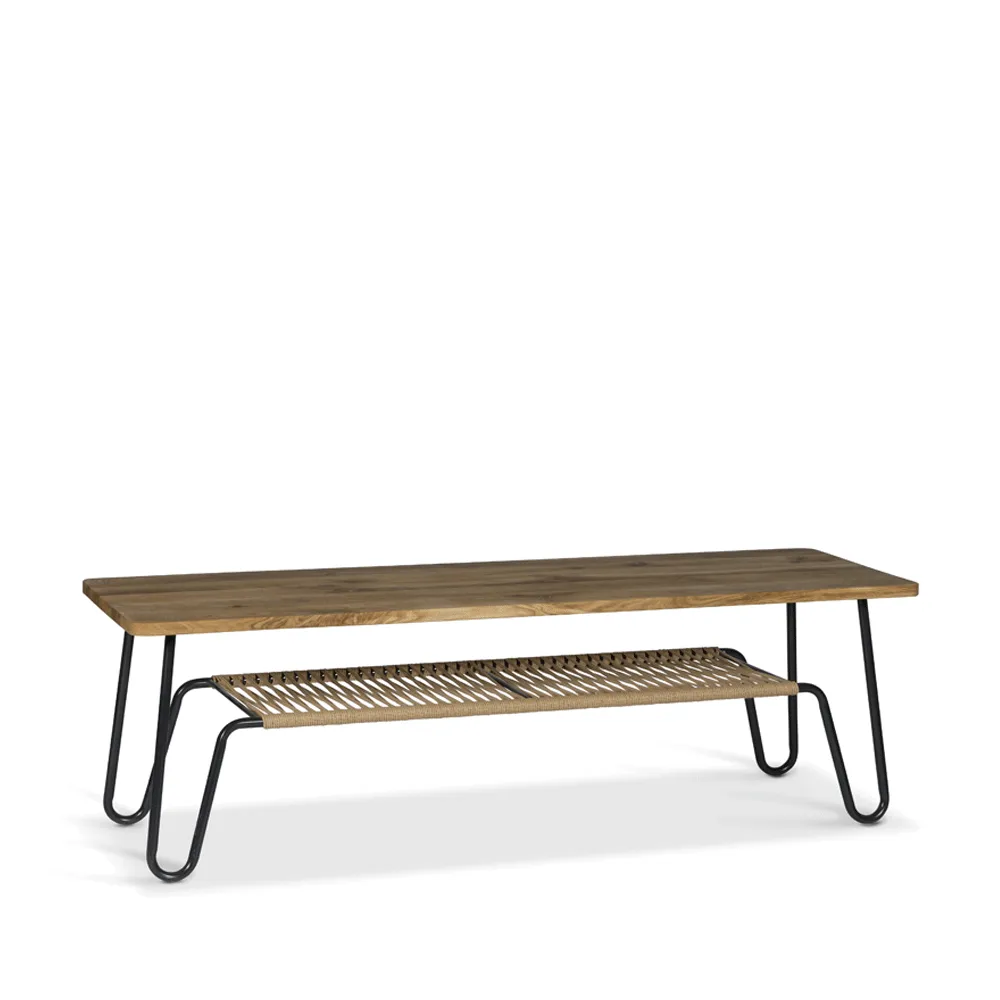 Marcel coffee table, oak oil rustic, 160x50 Mavis