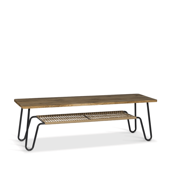 Marcel coffee table - oak oil rustic, 160x50 - Mavis