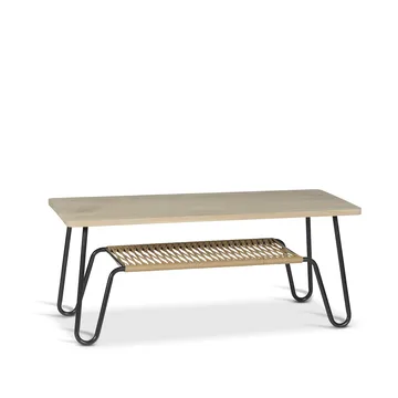 Marcel coffee table - oiled oak rustic, 120x50 - Mavis