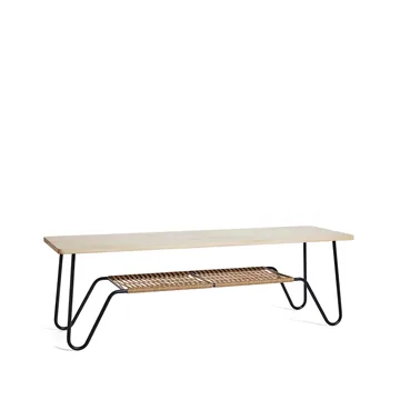 Marcel coffee table - oiled rustic oak, 160x50 - Mavis