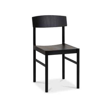 Red chair - Black stained ash - Mavis