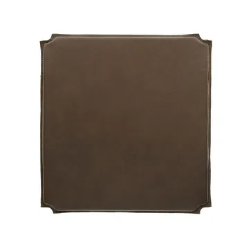 Red chair seat - leather mocca - Mavis