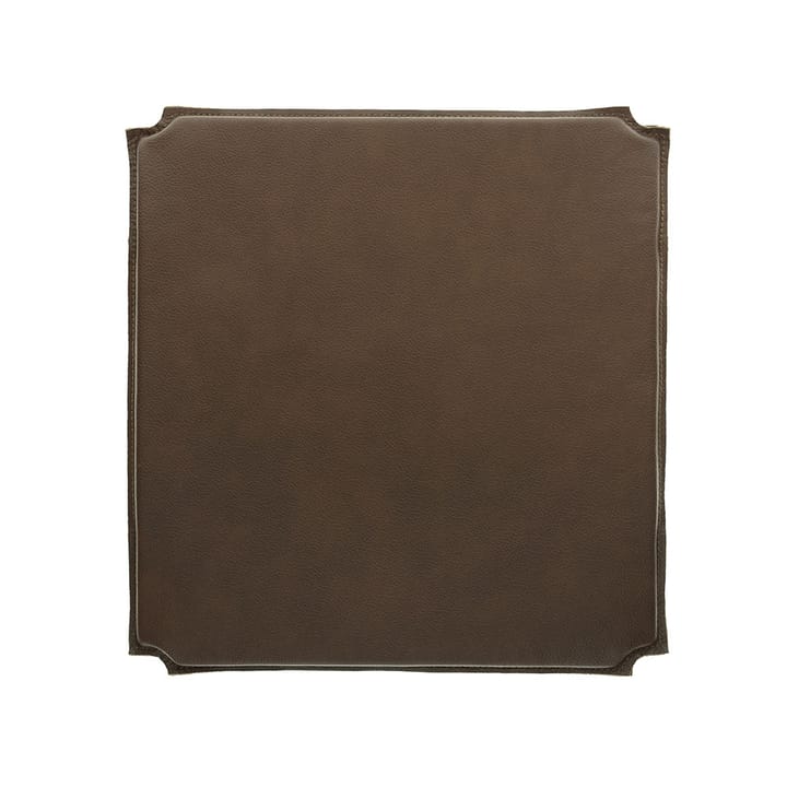 Red chair seat - leather mocca - Mavis
