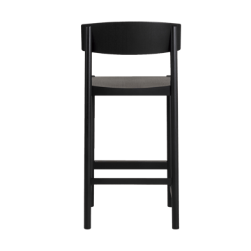 Rod barstool 65 cm - Black stained ash - Mavis