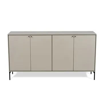 Volt sideboard 80x148 cm - Beige-black - Mavis