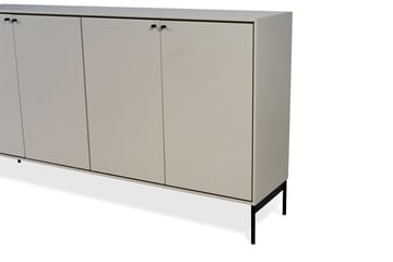 Volt sideboard 80x148 cm - Beige-black - Mavis
