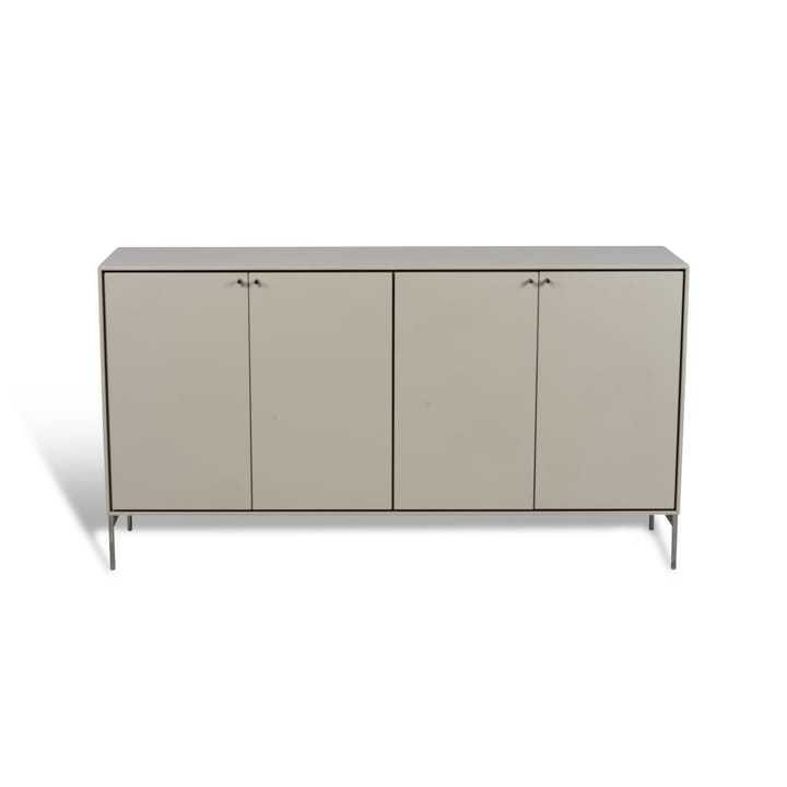 Volt sideboard 80x148 cm - Beige-stainless steel - Mavis