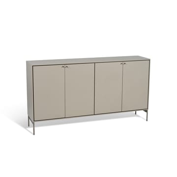Volt sideboard 80x148 cm - Beige-stainless steel - Mavis