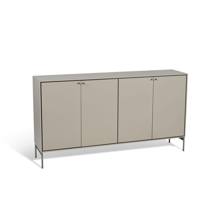 Volt sideboard 80x148 cm, Beige-stainless steel Mavis