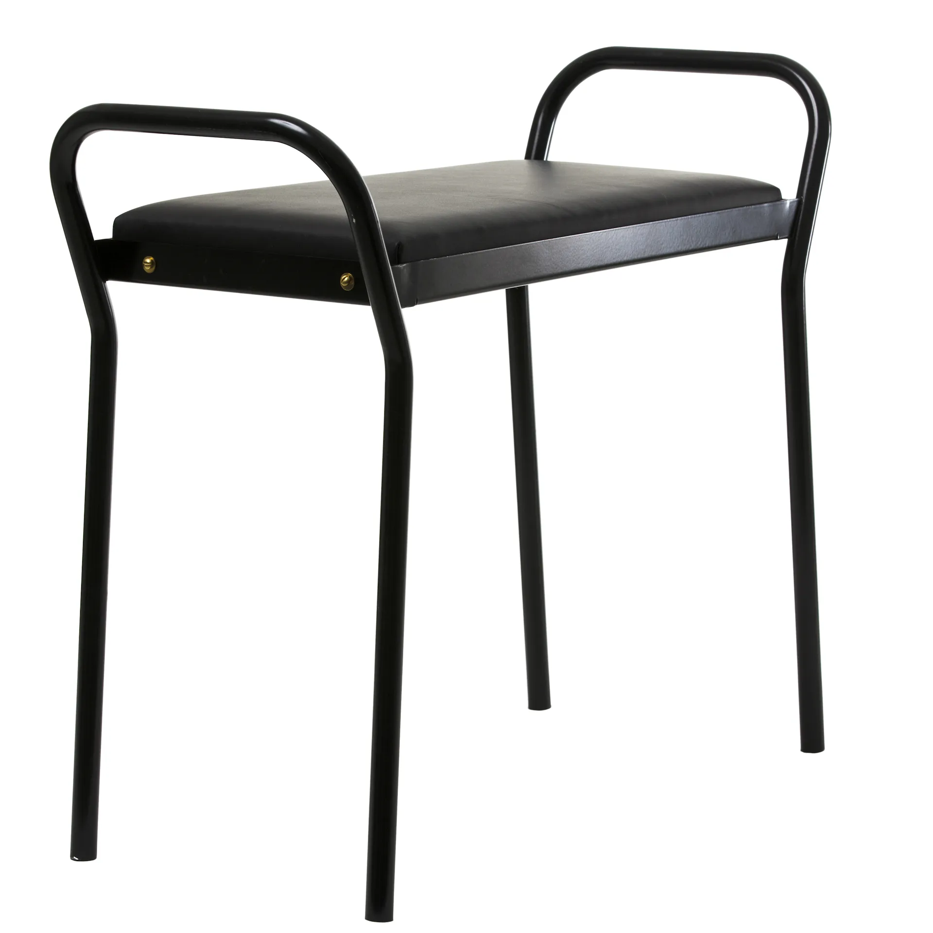 Anyone stool, Black-black leather Maze