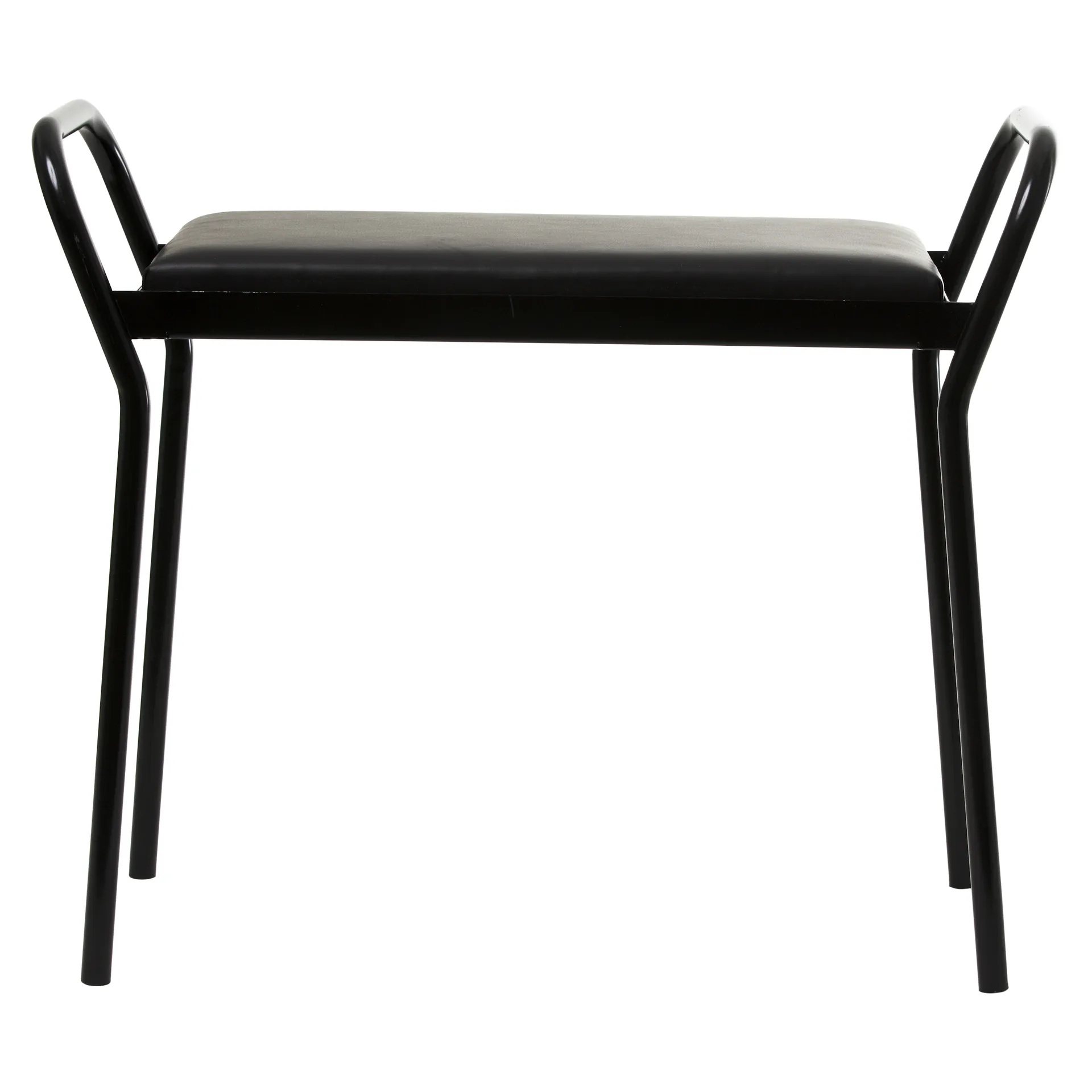 Anyone stool, Black-black leather Maze