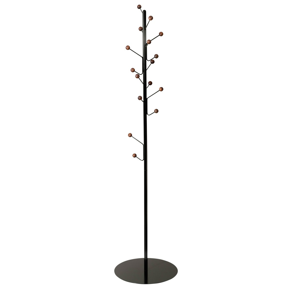 Maze Bill Floor clothes hanger Black-dark brown | Scandinavian Design | Clothes racks, coat stands & hangers | Brown