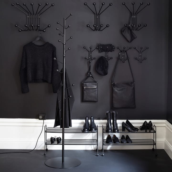 Bill Floor clothes hanger, Black Maze