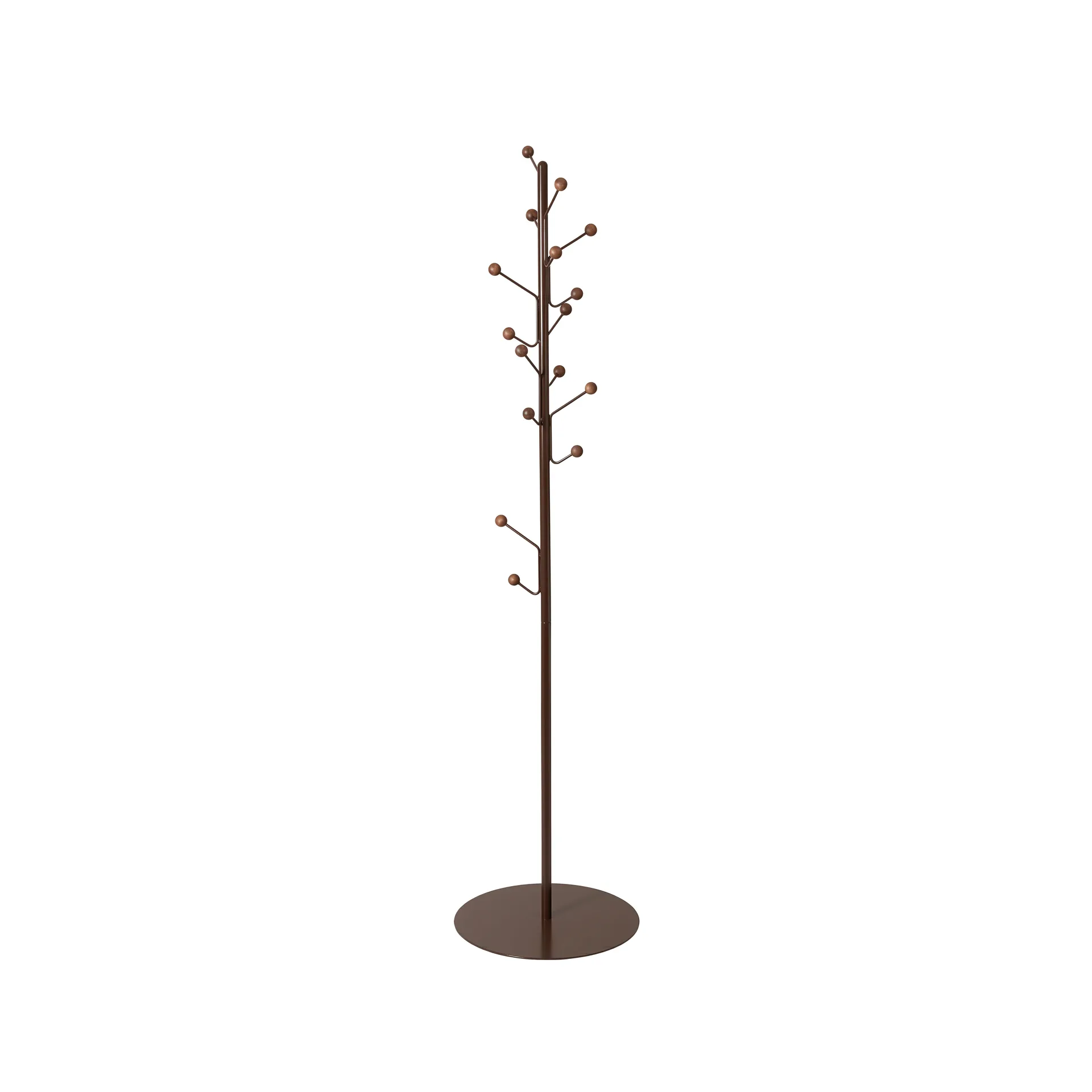 Bill Floor clothes hanger, Dark mocha Maze