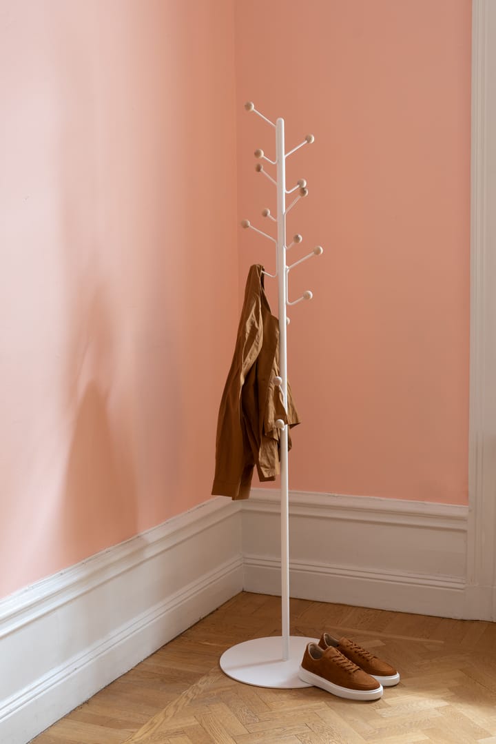 Bill Floor clothes hanger, Silk grey Maze