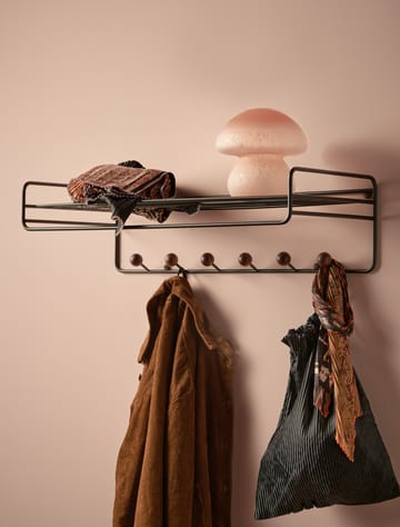 Bill Hat rack hat rack - Black-dark-brown - Maze