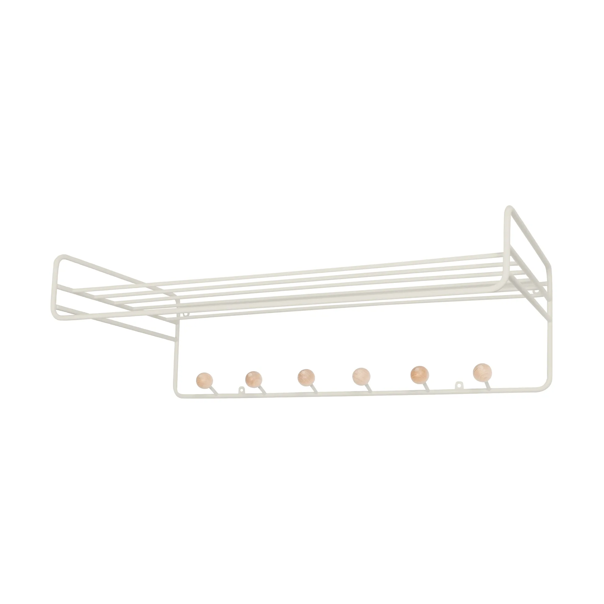 Bill Hat rack hat rack, Greige Maze