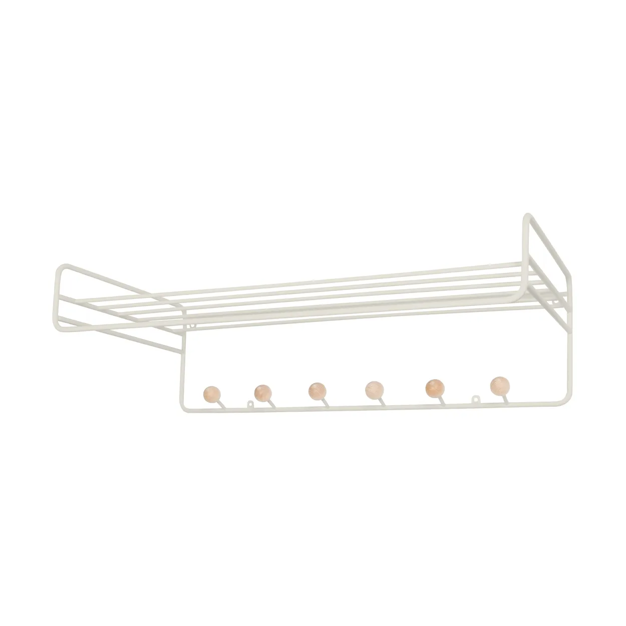 Maze Bill Hat rack hat rack Greige | Scandinavian Design | Hat Racks & Hat Shelves | Grey