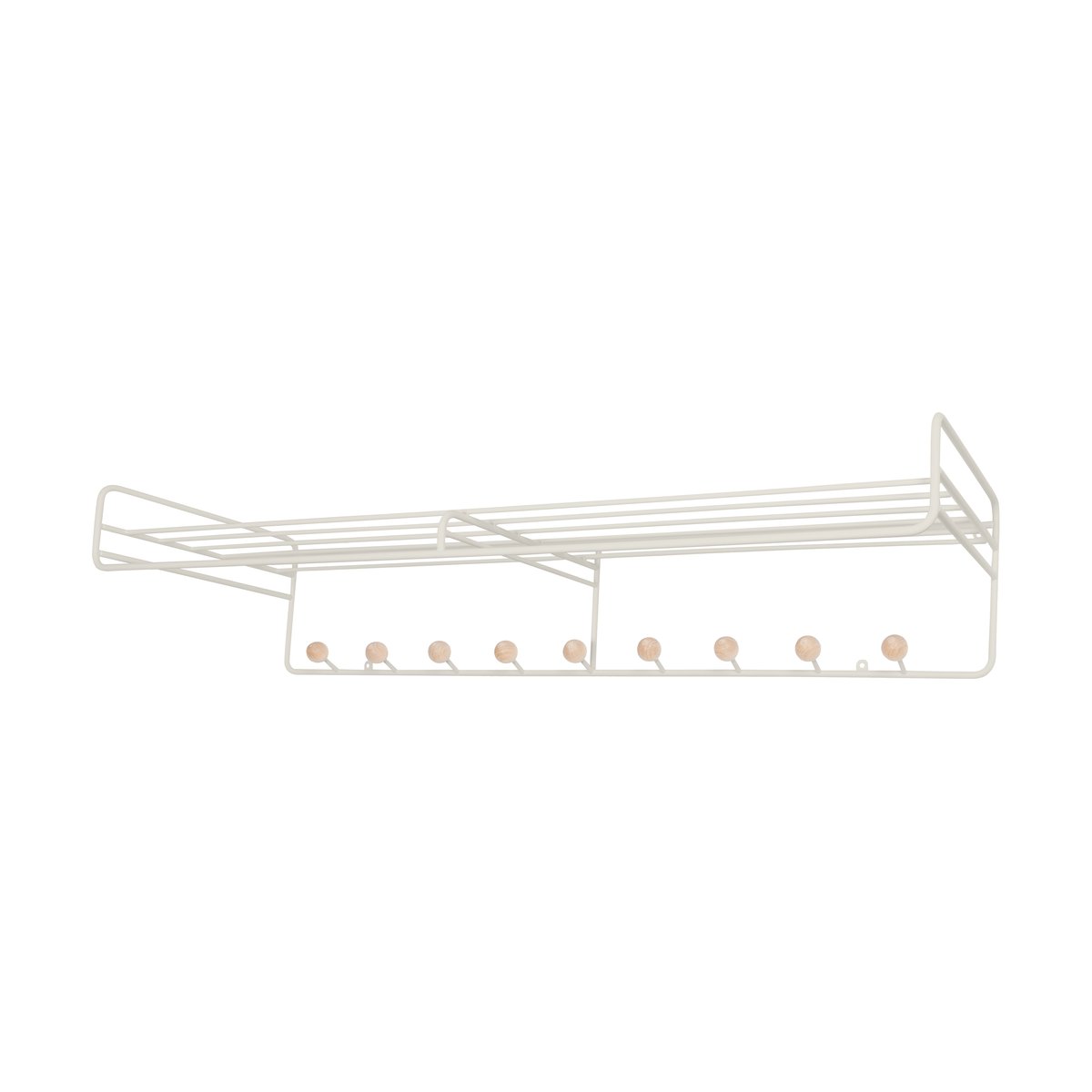 Maze Bill Hat rack L hat rack Silk grey | Scandinavian Design | Hat Racks & Hat Shelves | Grey