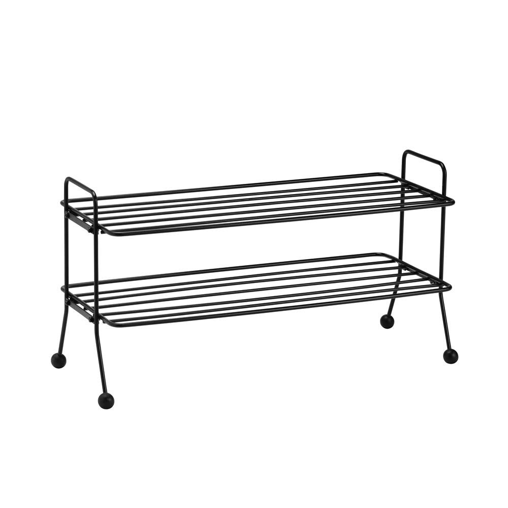 Maze Bill shoe shelf black | Scandinavian Design | Shoe racks | Black