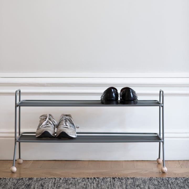 Bill shoe shelf, grey Maze