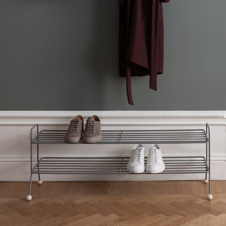 Bill Shoe Shelf L Shoe shelf, Grey Maze