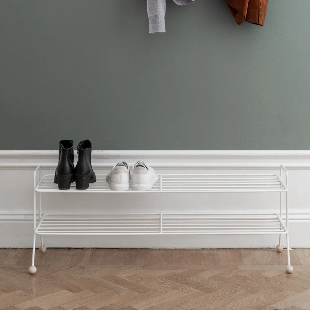 Bill Shoe Shelf L Shoe shelf, Grey Maze