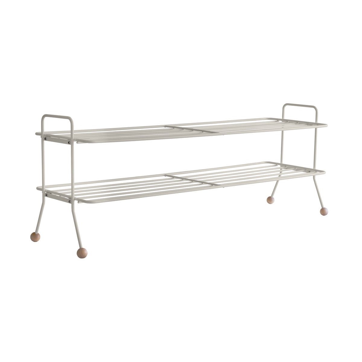 Maze Bill Shoe Shelf L Shoe shelf Silk grey | Scandinavian Design | Shoe racks | Grey