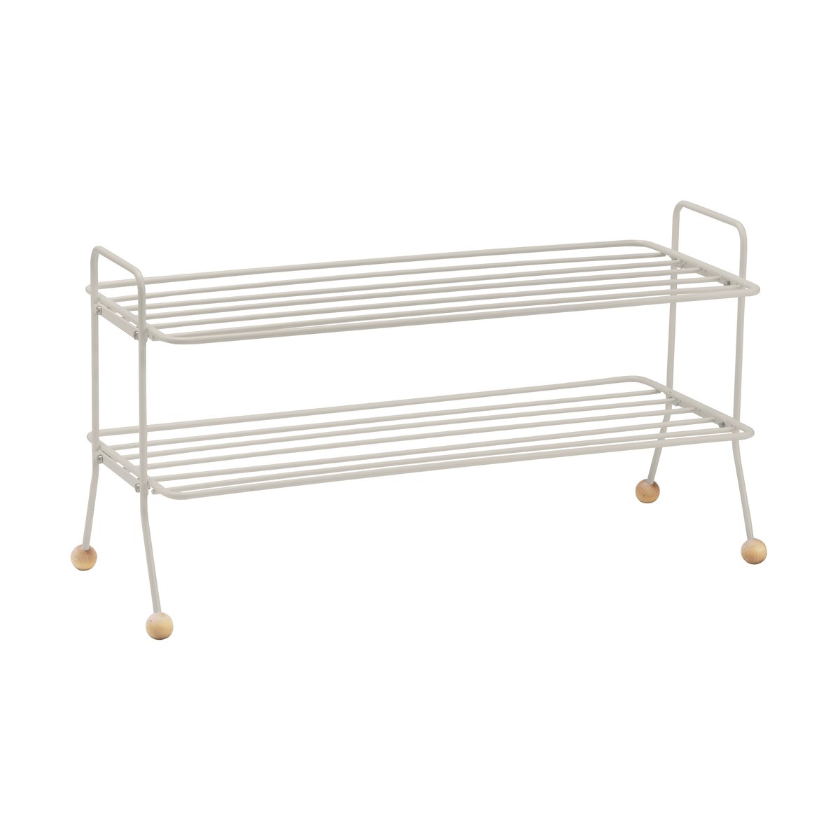 Maze Bill shoe shelf Silk grey | Scandinavian Design | Shoe racks | Grey