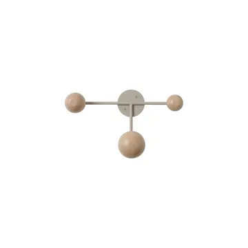 Bill Triple coat rack - Greige - Maze