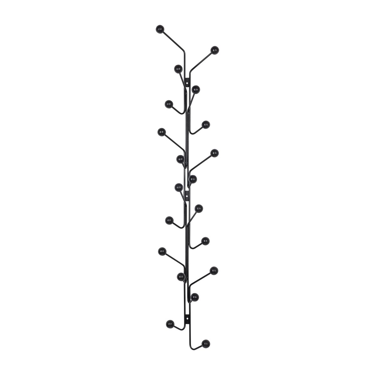 Maze Bill Vertical hanger Black | Scandinavian Design | Clothes hooks & hangers | Black